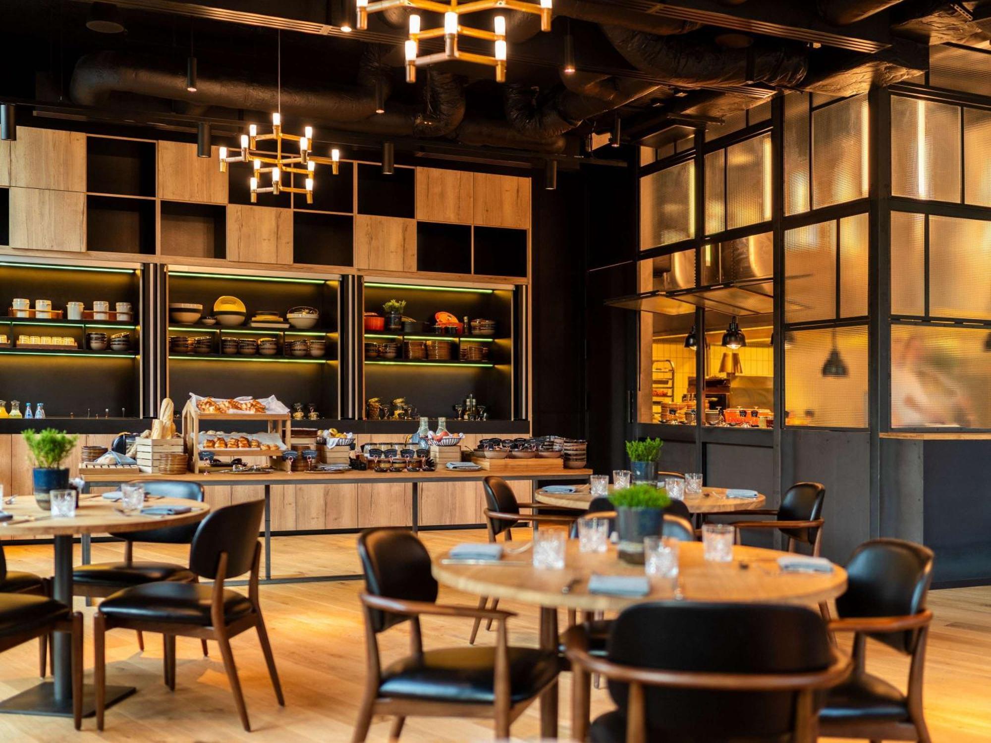 美憬阁弗罗茨瓦夫桥酒店 外观 照片 Interior of the restaurant